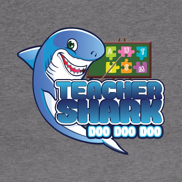 'Teacher Shark Doo Doo' Awesome Shark Gift by ourwackyhome